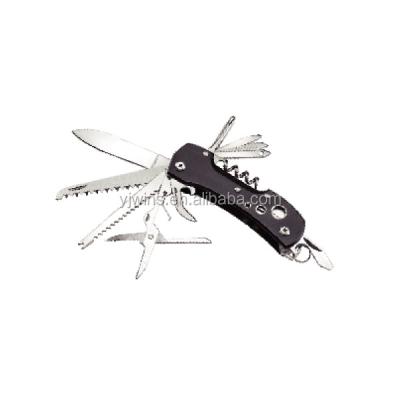 China Multi Functional Knife A21-H5011 AL Stainless Steel Outdoor Tools Multifunctional Pocket Knife With Aluminum Handle for sale