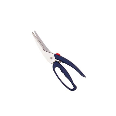 China ABS Heavy Duty Spring Loaded 10 Inch Chicken Poultry Cutting Scissors For Kitchen for sale