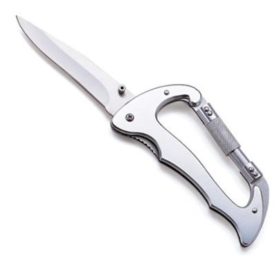 China Royalty Carabiner Aluminum Hook with Knife for sale