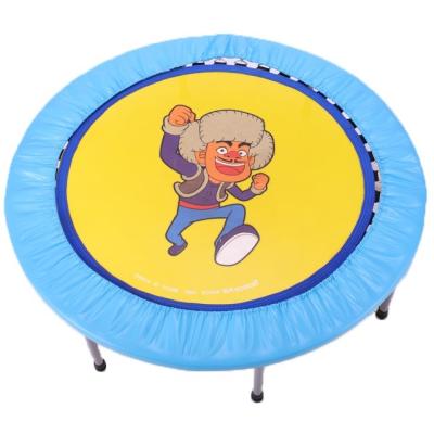 China Without Trampoline Protective Net Indoor Kids Trampoline Exercise Wheel Children's Fitness Equipment for sale