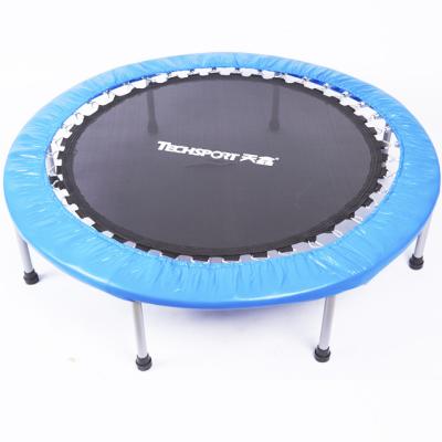 China Without Bungee Jumping Mini Fitness Trampoline Safety Indoor Exercise Net Blue Indoor Children Sports Protectors for sale