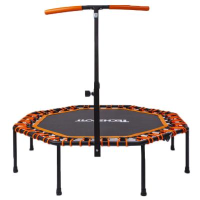 China Without Protective Trampoline Folding Net Home Indoor Fitness Trampoline Aerobics Bouncing Bed for sale