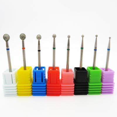 China Clean Promotional Good Quality Cuticle Manicure Drill Machine Tool Nail Manicure Pedicure Nail Drill Bit for sale