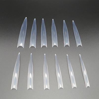 China Nail Art Salon Mba Extra Long Pointed Nail Art Tips Acrylic False Nail Tips Pointed Display Tips Stylus for sale