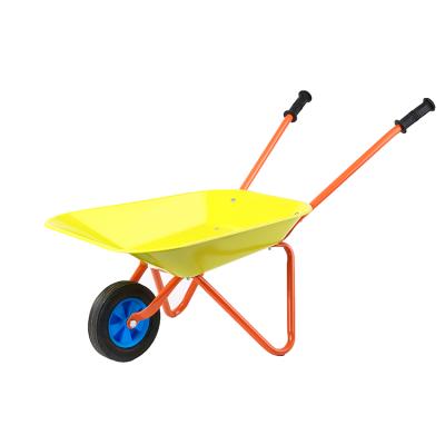 China OEM China Supplier Outdoor Kids Stainless Steel Garden Tools Heavy Duty Wheelbarrow Cart for sale