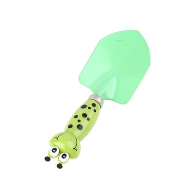 China GA10144 Custom Garden Toys Or Sand Toys ODM Factory Rose Frog Children Water Box Tool Kit Garden Shovel Holder Fork Tools for sale