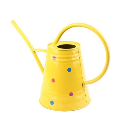 China New Design Easy Colorful Travel Garden Kids Metal Water Pot Outdoor Watering Can for sale