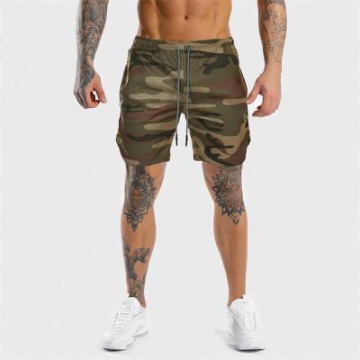 China 2021 QUICK DRY Wholesale Custom Camouflage Shorts Beach Shorts Mens Camouflage Sweat Shorts for sale