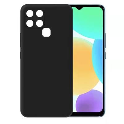 China Hot Sale Matte Color Phone Case For Infinix Smart 6 Phone 11S 11 Black Soft Soft Cover For Infinix Note 11 Hot 10 Play for sale