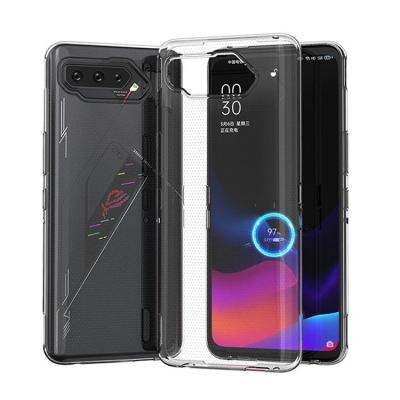 China Available Customized For Asus ROG Phone 5 Transparent Silicone Protective Lear Case TPU Simple Phone Cover Case For Asus Series for sale