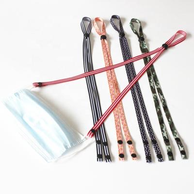 China Wholesale Various Colors Show Adjustable Kids /Adults Face Support Neck Strap Masking Lanyard for sale