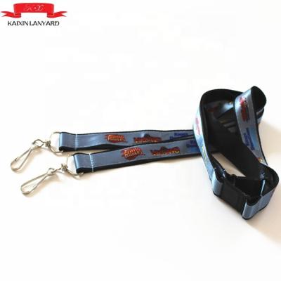 China High Quality Promotional Show Satin Gift Neck Lanyard, Reflective Polyester Neck Lanyard With Custom Logo for sale