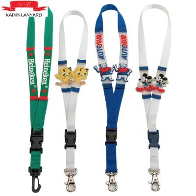 China Cute Show 3 D Cartoon Necklace /custom Lanyard for sale