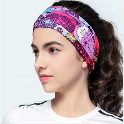 China New Design Custom Multicfunctional Square Logo Seamless Bandanas For Sports for sale