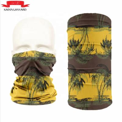 China Custom Magic Multi Square Use Sublimation Microfiber Tube Scarf for sale