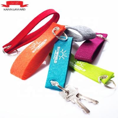 China Polyester felt key chain for sale