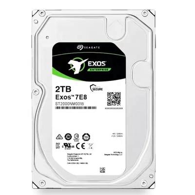 China Original Exos 7E10/7E8 2TB 7200RPM SAS 12Gbps 256MB Internal Cache 3.5 Inch HDD Enterprise Hdd ST2000NM001B/ST2000NM003A New for sale