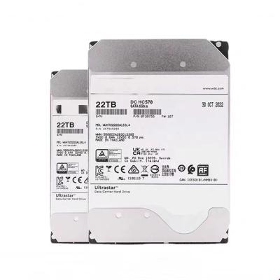 China DC HC570 7200 RPM Cache 3.5Inch Internal Hdd WUH722222ALE6L4 0F48160 22TB HDD Internal Hard Disk Drive SATA 6Gb/s 512MB For Server for sale