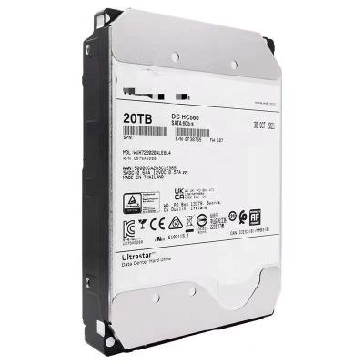 China DC HC550 7200 RPM Cache 3.5Inch Internal Hdd WUH722020ALE6L4 20TB HDD Internal Hard Disk Drive SATA 6Gb/s 512MB For Server for sale