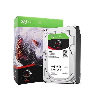 China Original Wolf NAS HDD 6TB 7200RPM SATA 6Gbps 256MB Hideout Iron Hdd ST6000VN001 New 3.5 inch Internal Hard Drive for sale