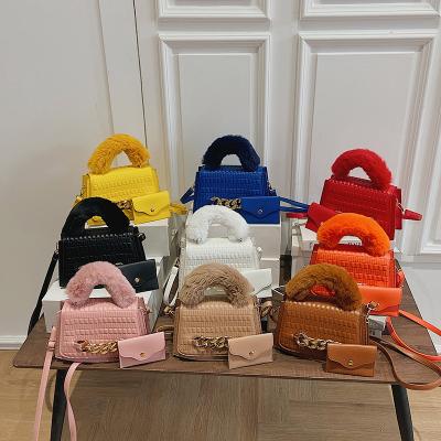 China Fashoion Fashion Purse Women PU Female Retro Leather Handbag Lock Diamond Chain Plaid Shoulder Bag Candy Color Clutch Bag for sale