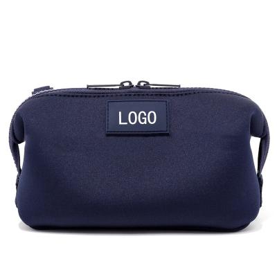 China 2022 Fashion Simple Fashion Solid Color All Match Makeup Cosmetic Bag Neoprene Bag Wholesale Cosmetic Bags for sale