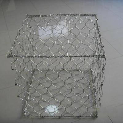 China Dutch Weave Philippines 1x1x2m Gabion Mesh Box Gabion Basket 6 x2 X 0.3m Reno Mattress Price for sale