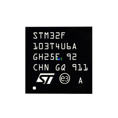 China Original STM32F103T4 STM32F103T4U6 IC Chip Integrated Circuit MCU Consumer Series STM32F103 New 32 Bit Microcontroller for sale