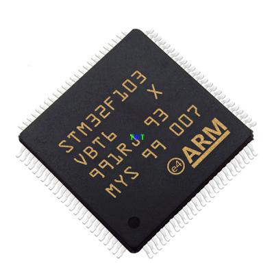 China Original STM32F103VBT7 STM32F103VB 32 Bit Microcontroller IC Chip Integrated Circuit MCU Consumer Series STM32F103 New for sale