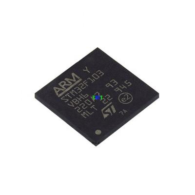 China Original 32-bit Microcontroller STM32F103VBH7 STM32F103VB IC Chip Integrated Circuit MCU Consumer Series STM32F103 new for sale