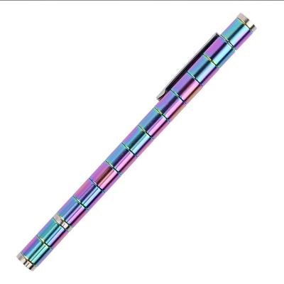 China Fluently Writing Yang Ping Decompression To Relieve Tension Funny Multifunctional Touch Writing Strato Pen The Restless Person Pen Metal Magnetic Ballpoint Pen for sale