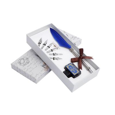 China Office Gift Metal Pens With Custom Logo Personalized Nib Set Gift Box Suitable For Gift Giving No for sale