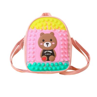 China New Hot Selling Waterproof Foam Decompression Geometry Backpack For Boys And Girls for sale