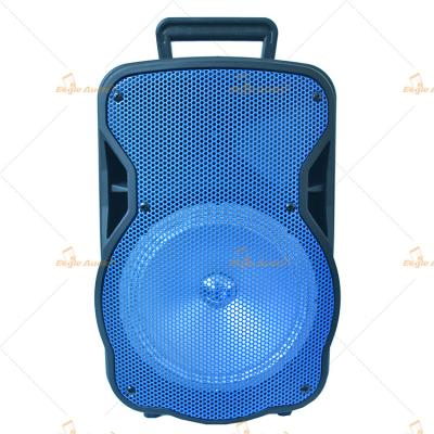 China Professional Disco Light Bluetooth Trolley Speaker , 15 Inch Stage Active PA Speaker for sale