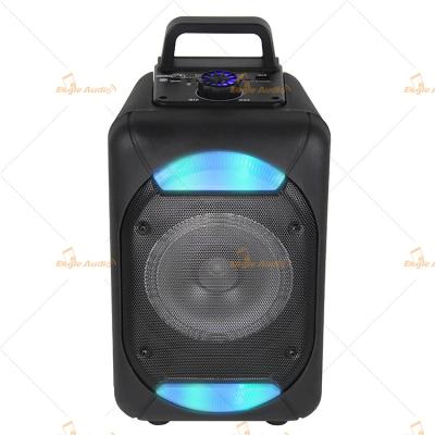 China Mobile Amplified PA Speaker Waterproof , 6 INCH  PA Speakers With Led Lights for sale