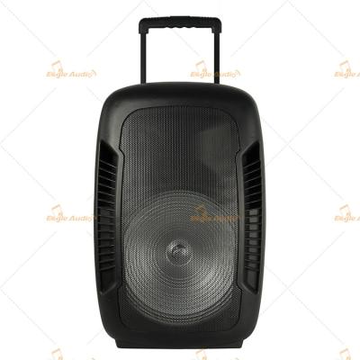 China Weatherproof Usb Powered Portable Trolley Speakers Stereo PA System for sale