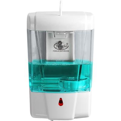 China Double Soap Dispenser Hospital No Touch Automatic Hand Sanitizer Gel Dispenser for sale