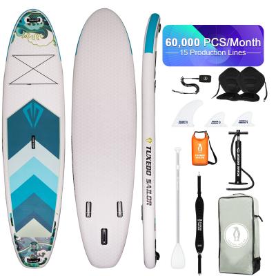 China CE Materials CE Materials Portable Paddle Paddle Board Soft Top Inflatable Paddle Board Unisex Certification Environmental Friendly Surfing for sale