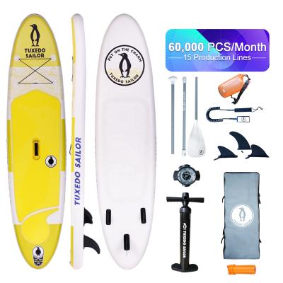 China Double chamber unisex SUP board professional stand up stand up paddle board water inflatable surfing factory sip boards for sale