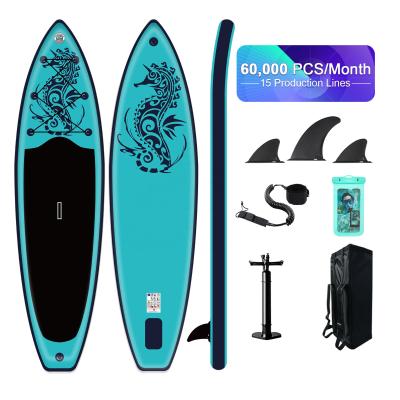 China Hot-selling 2022 Unisex Soft Top Surfboard Epoxy Stand Up Paddle Board Stand Up Paddle Board With Fins Paddles Surf for sale