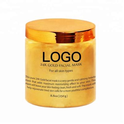 China Sht Facial Mask Gold Moisturizer 24k Gold Collagen Facial Mask Gold Facial Mask for sale