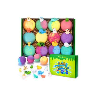 China Daily Family Bath Bombs Gift Set Children With Surprise Toys For Children for sale