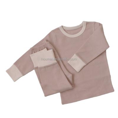 China High Quality Breathable Long Sleeve Cotton Family Baby Pajamas Sleepsuit Breathable Set for sale