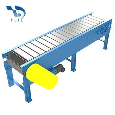 China High Flexibility Slat Belt Conveyor Steel Mesh Belt Conveyor Metal Slat Belt Conveyor for sale