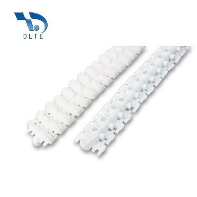 China Conveyor System 63C Plastic Antiskid Flexible Conveyor Chain For Food And Dairy Machinery for sale