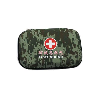 China Outdoor Bag Home Empty First Aid Trauma Kit Travel Portable Custom Nylon 100 Pieces Medical First Aid Devices for sale