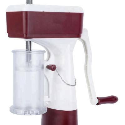 China One hand operation factory direct supply red wine stainless steel household electric hand noodle machine for sale