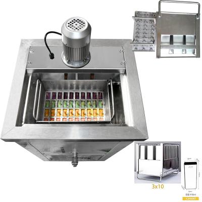 China Snack Factory Free Shipping To USA Tax Included BPZ-01 Single Mold Popsicle Machine / Popsicle Machine / Ice Lollipop Machine for sale