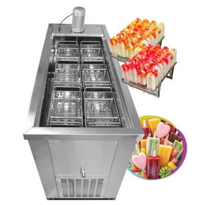 China Snack Factory Free Shipping To Africa Tax Included By Sea Molds Popsicle Machine / Popsicle Machine / Popsicle Maker 6 for sale