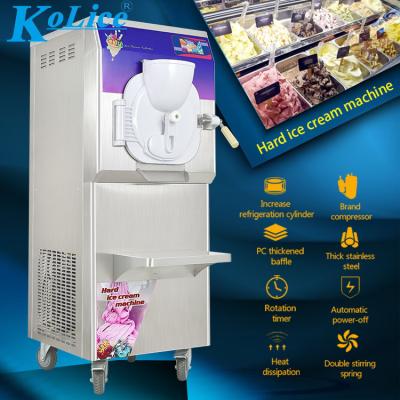 China Snack Factory Mehen CE ETL Batch Gelato Freezer / Ice Cream Machine Hard Ice Cream Making Machine for sale